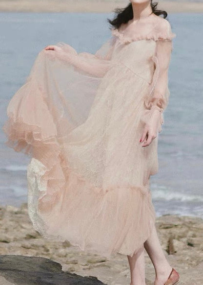 Romantic waves dress