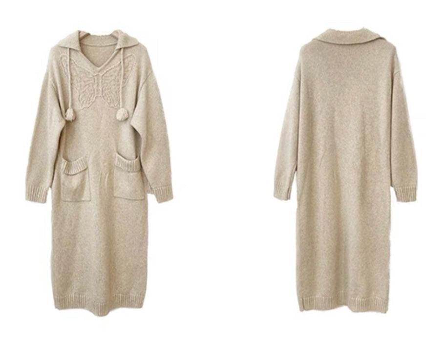 Autumn butterflies dress