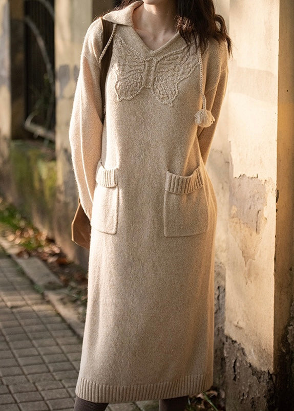 Autumn butterflies dress