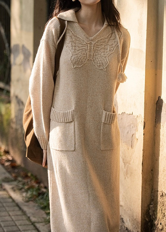Autumn butterflies dress