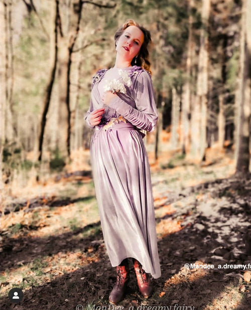 Artemis velvet dress