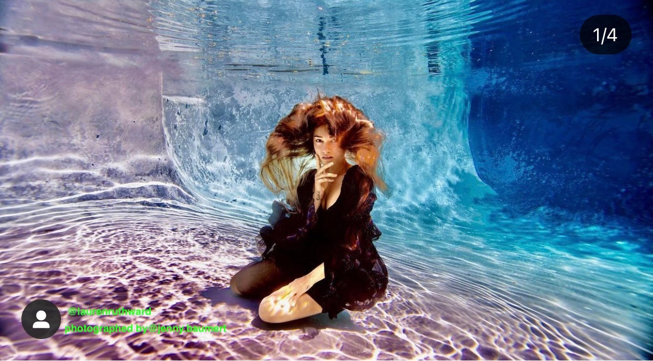 Autumn Floating tulle dress