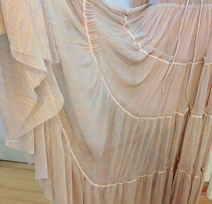 Autumn Floating tulle dress