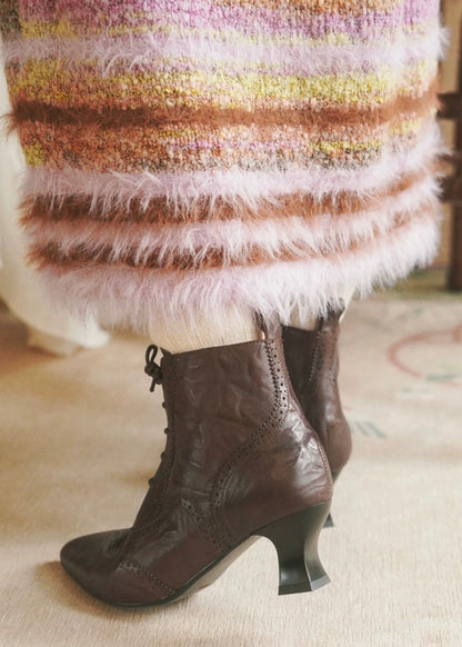 Time traveler brogue boots