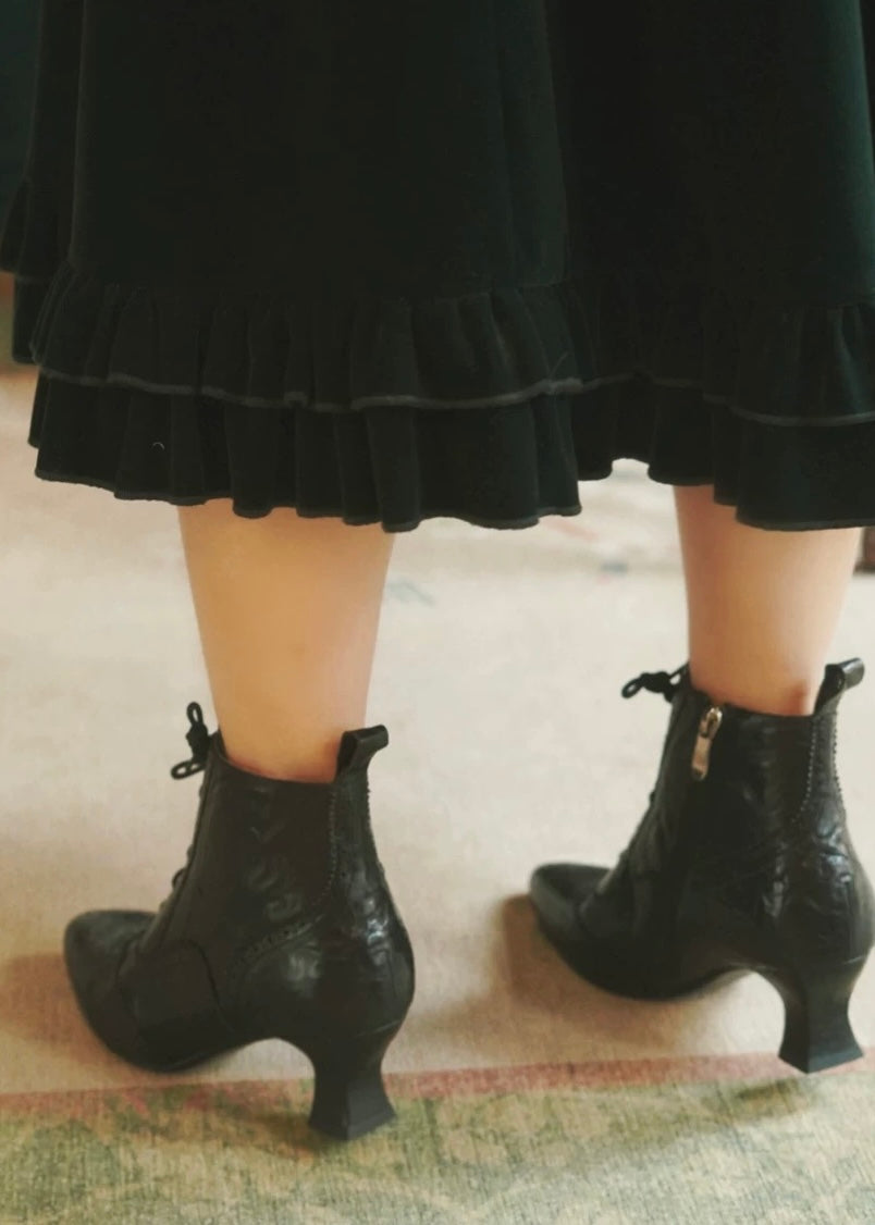 Time traveler brogue boots