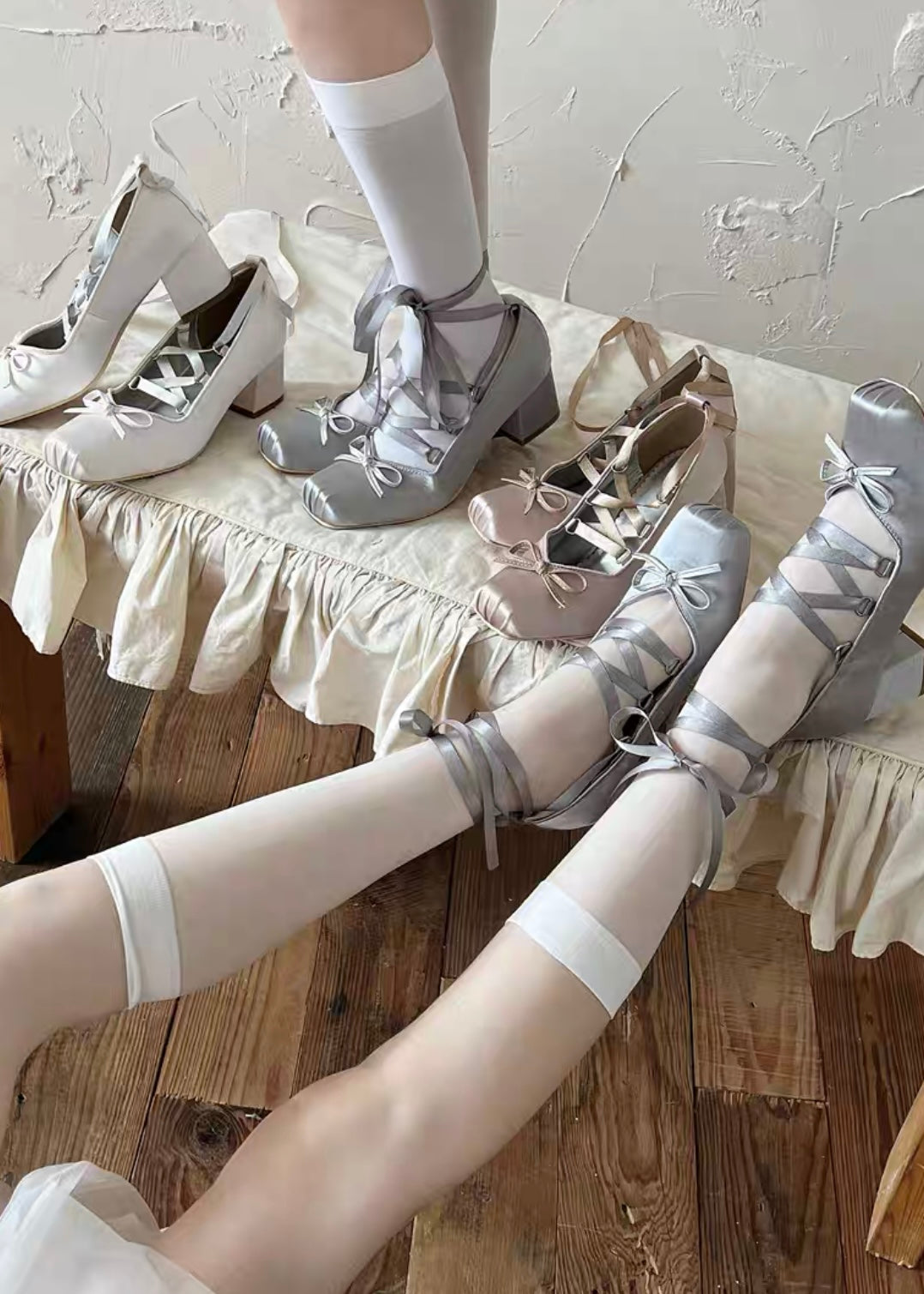 Minuet ballet shoes (mid heels)