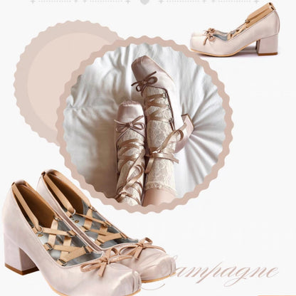 Minuet ballet shoes (mid heels)