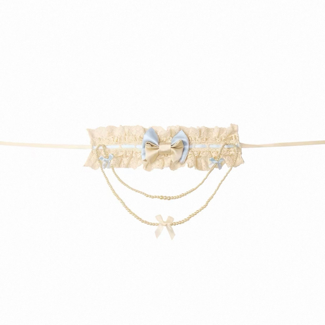 Cherry mousse rococo corset / sleevelet / choker 🍒