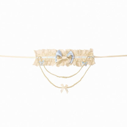 Cherry mousse rococo corset / sleevelet / choker 🍒