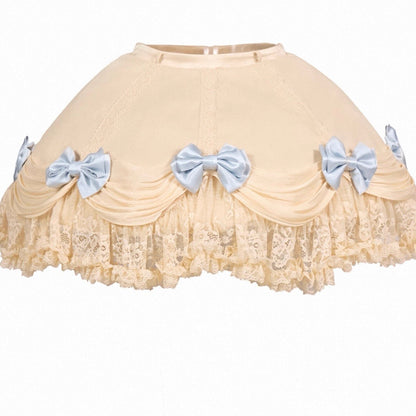 Cherry mousse rococo skirt / panniers 🍒