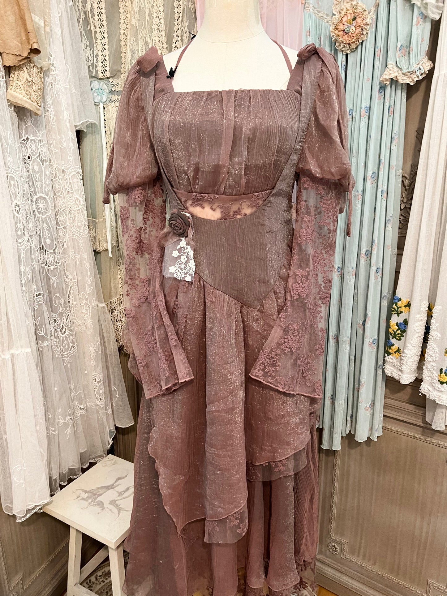 Woodsage dress set