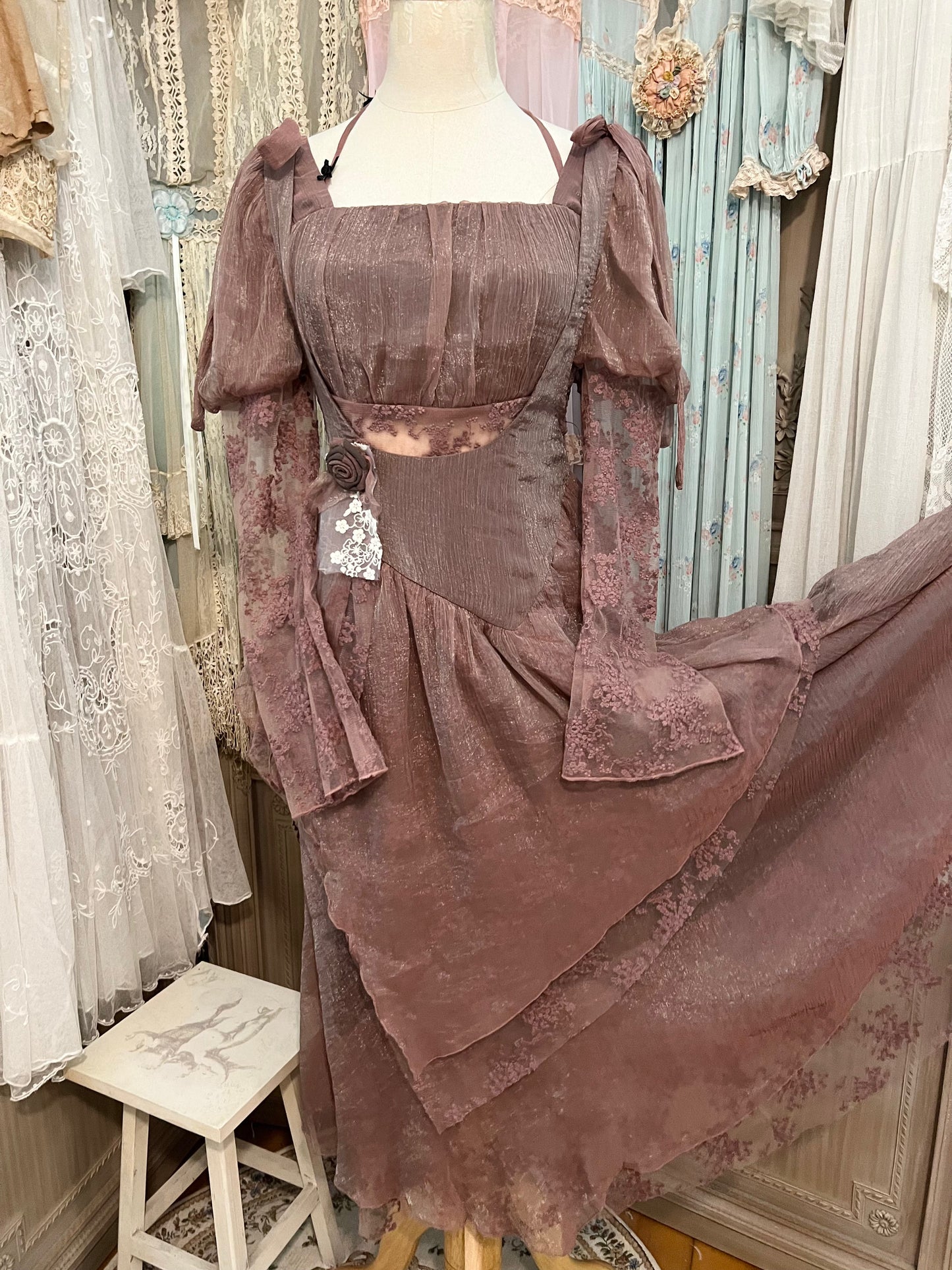 Woodsage dress set