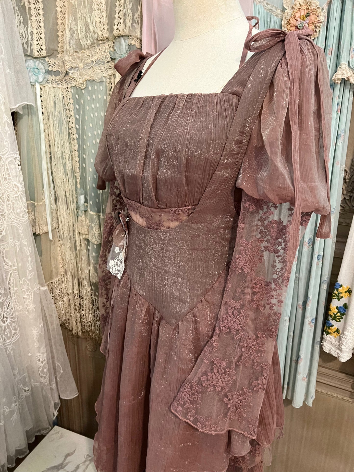 Woodsage dress set