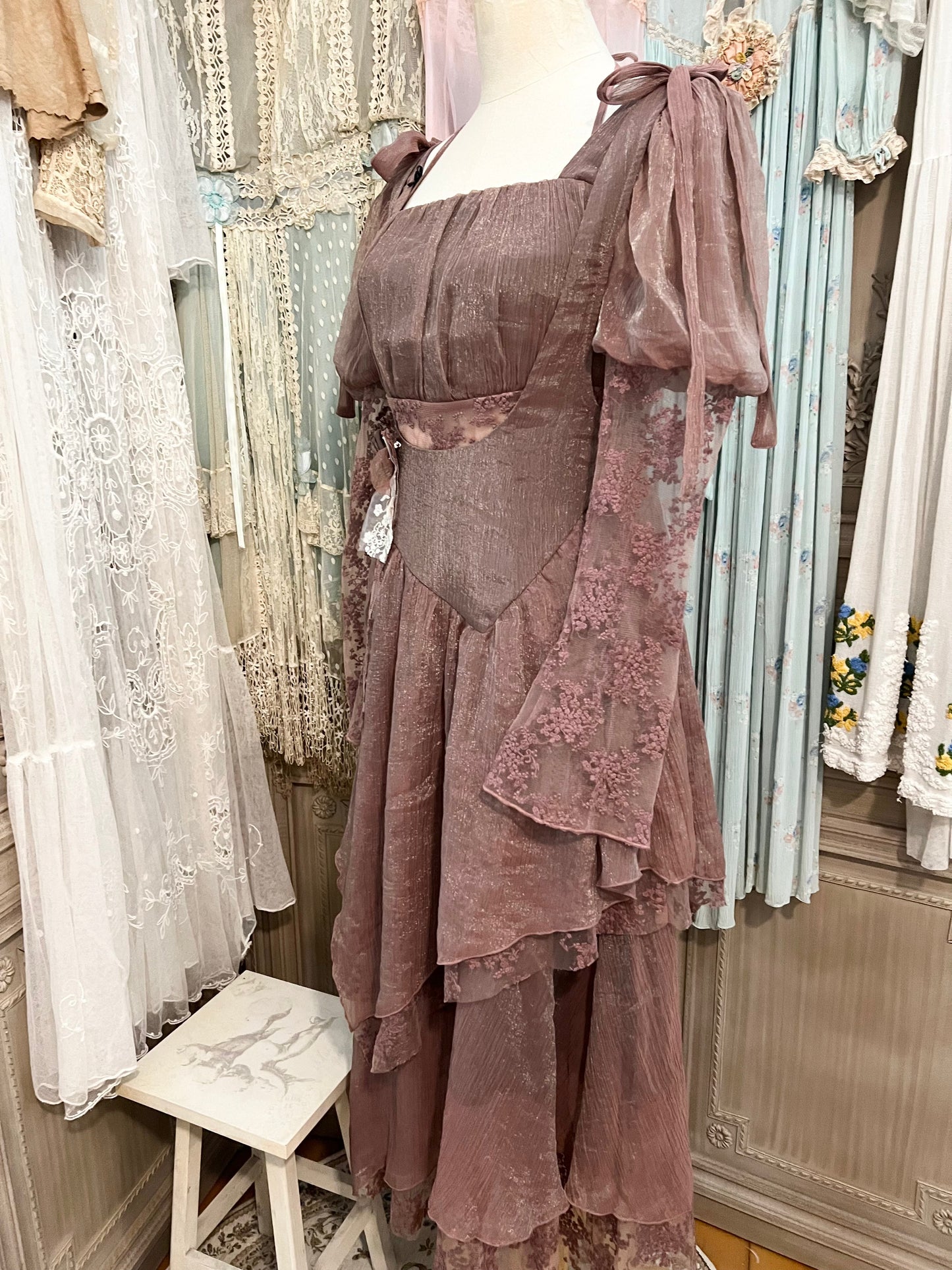 Woodsage dress set