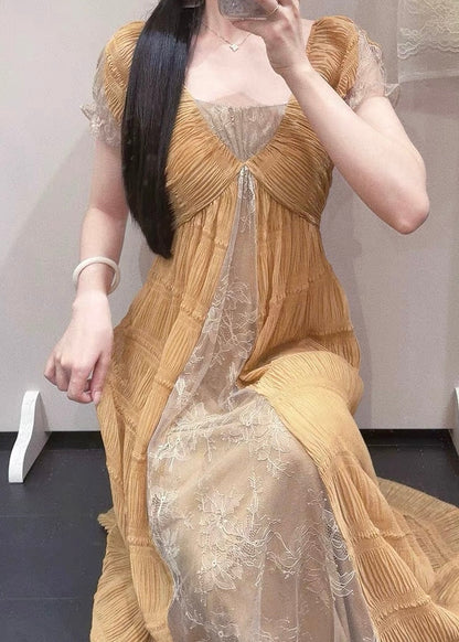 Misty meadow fairy dress