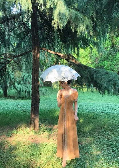 Misty meadow fairy dress