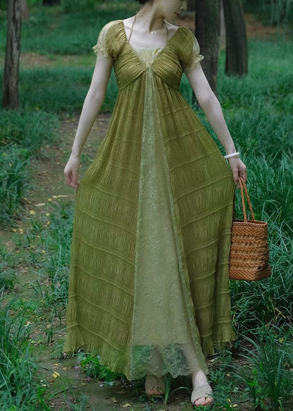 Misty meadow fairy dress