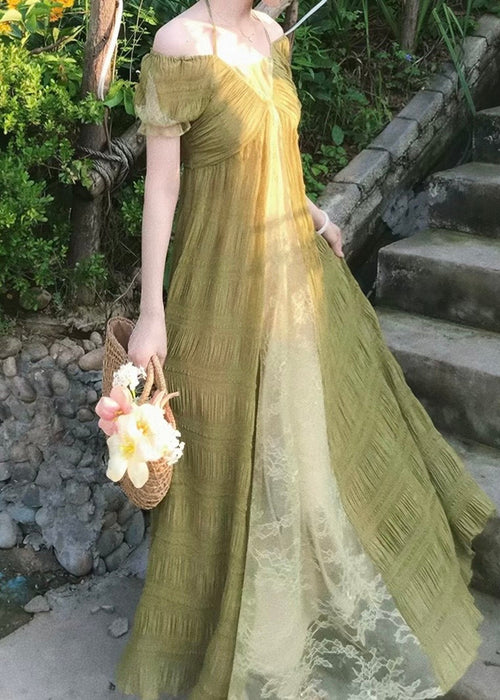 Misty meadow fairy dress