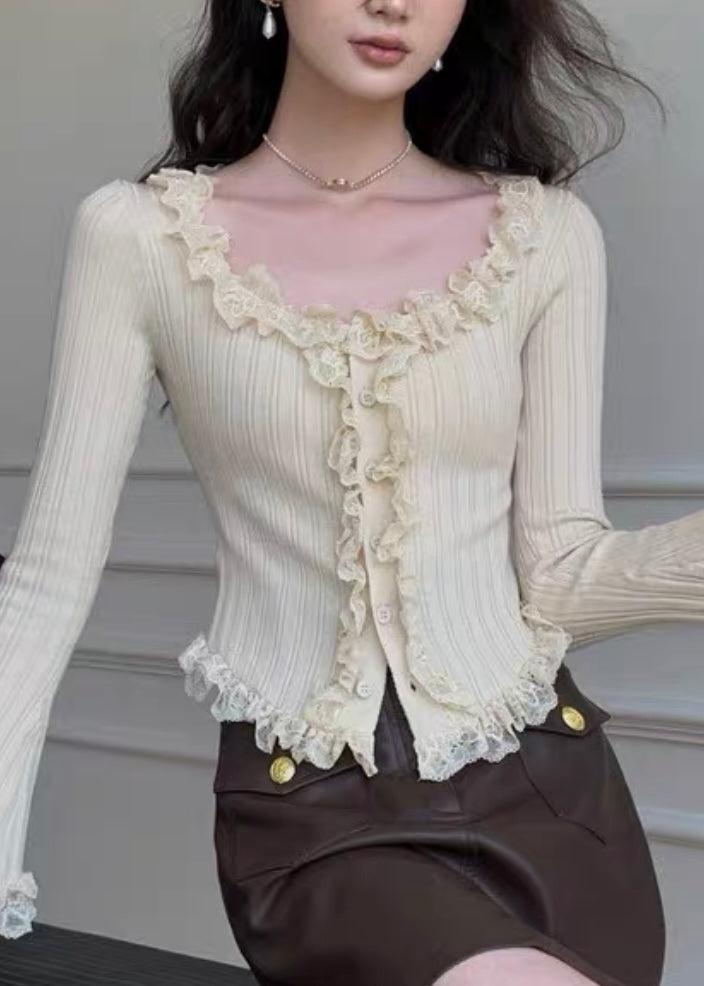 Tipsy toast knit top