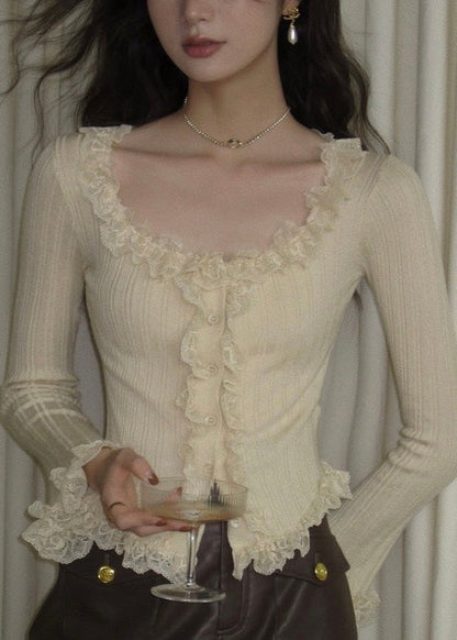 Tipsy toast knit top