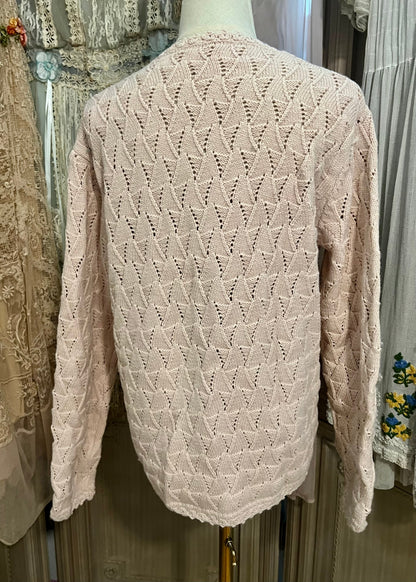 Rosy cardigan