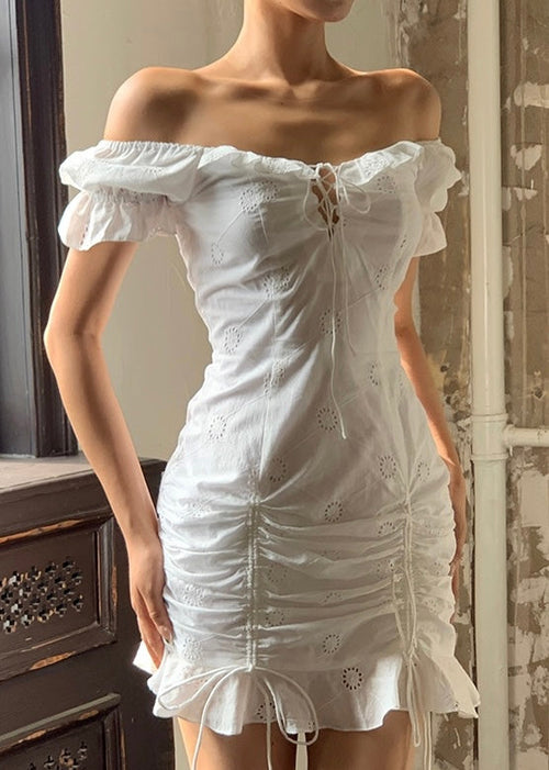 White mulberry dress
