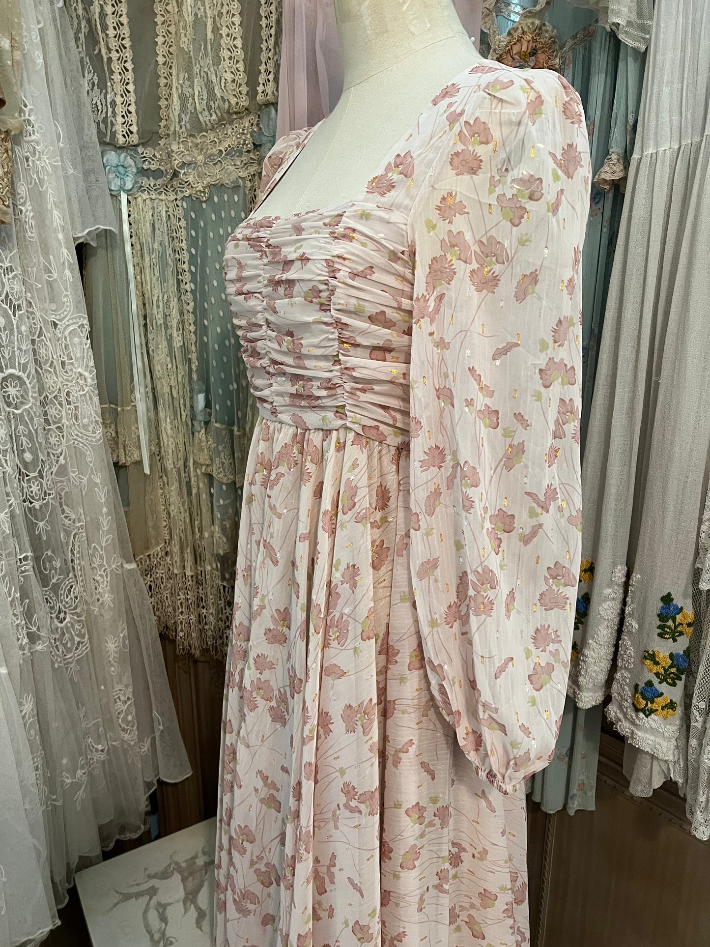 Spring rain dress