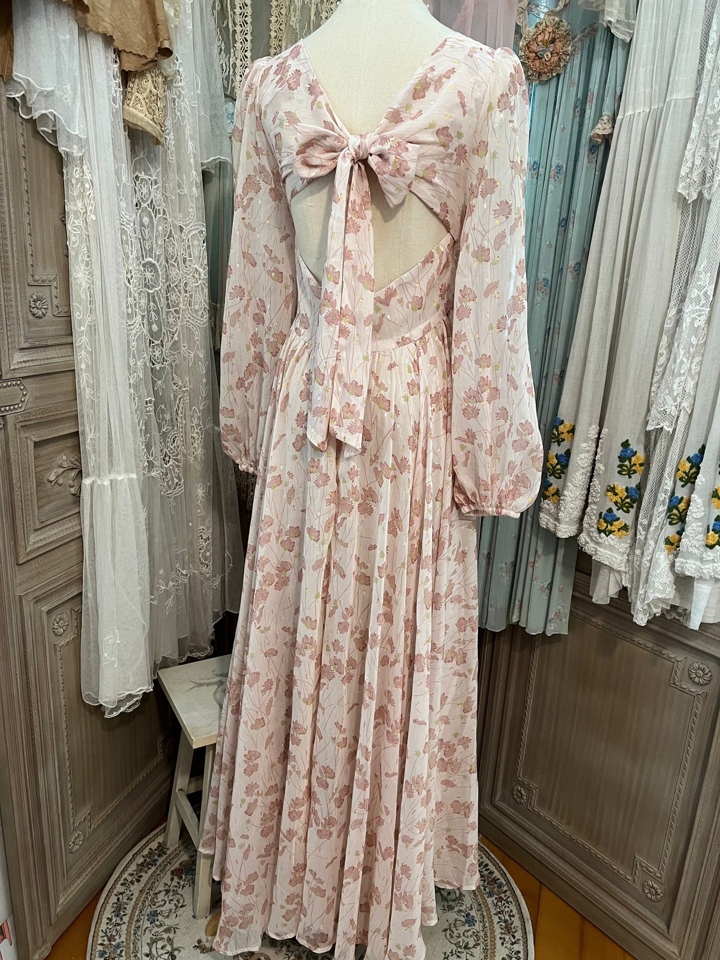 Spring rain dress