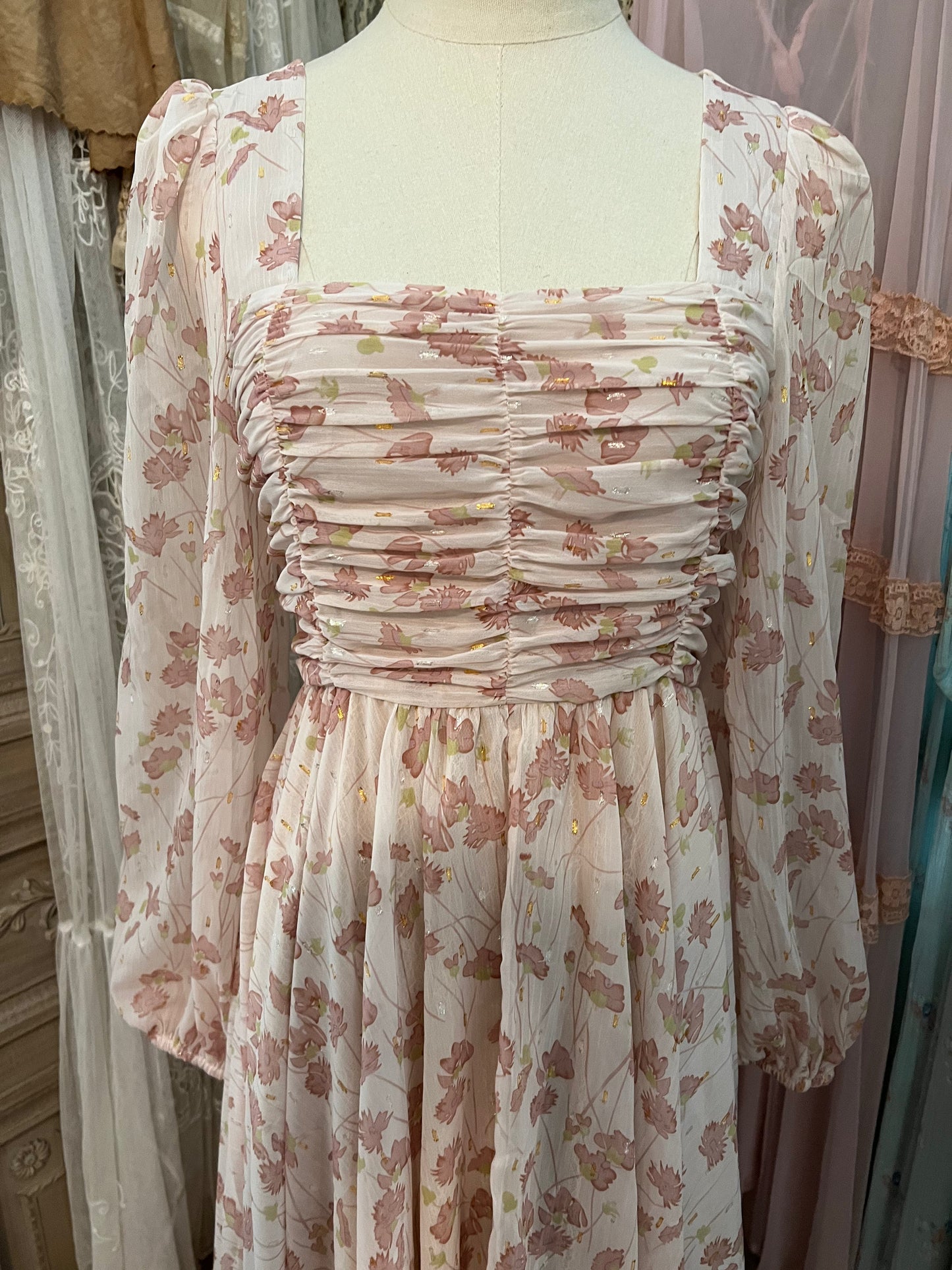 Spring rain dress
