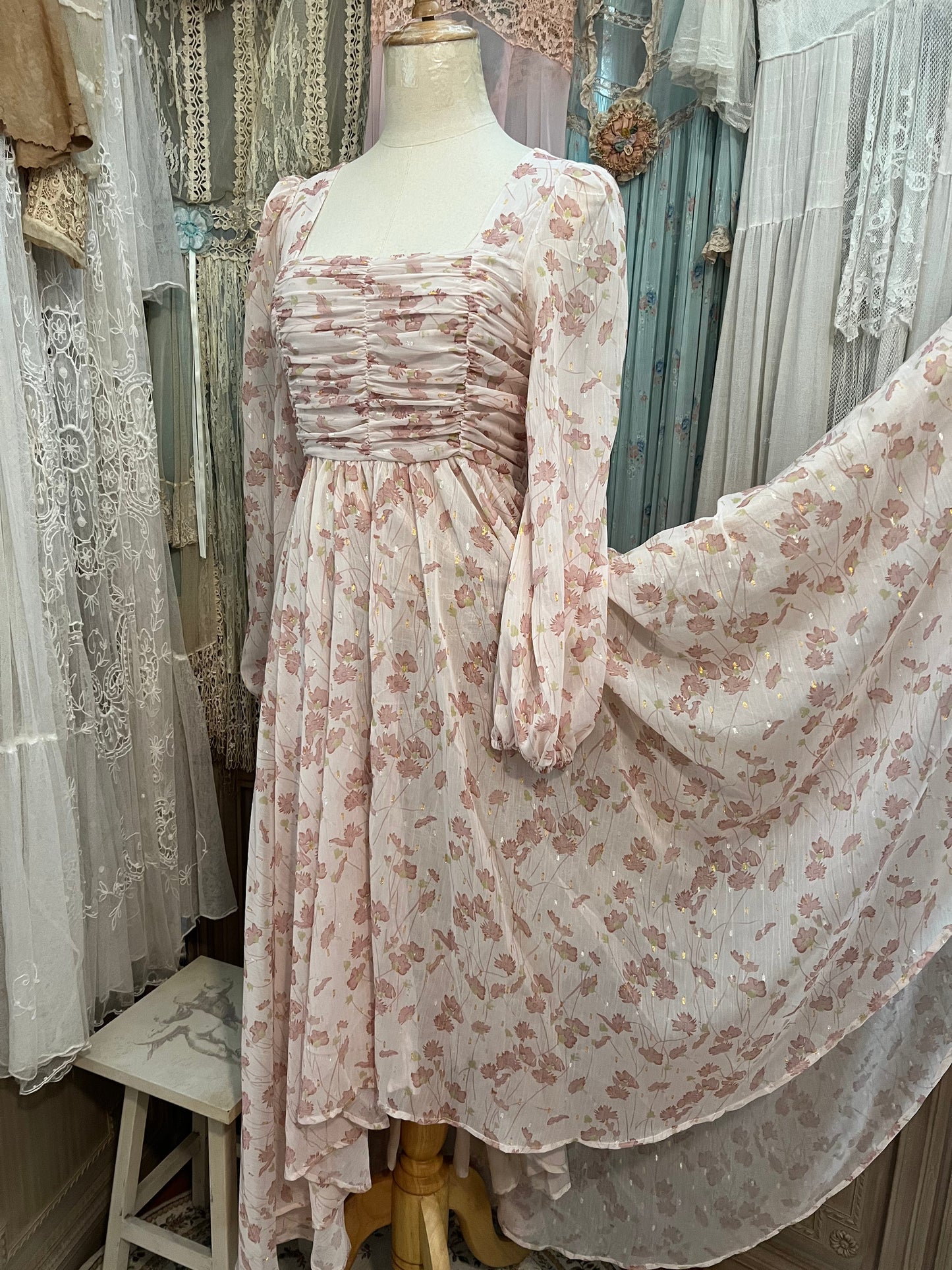 Spring rain dress