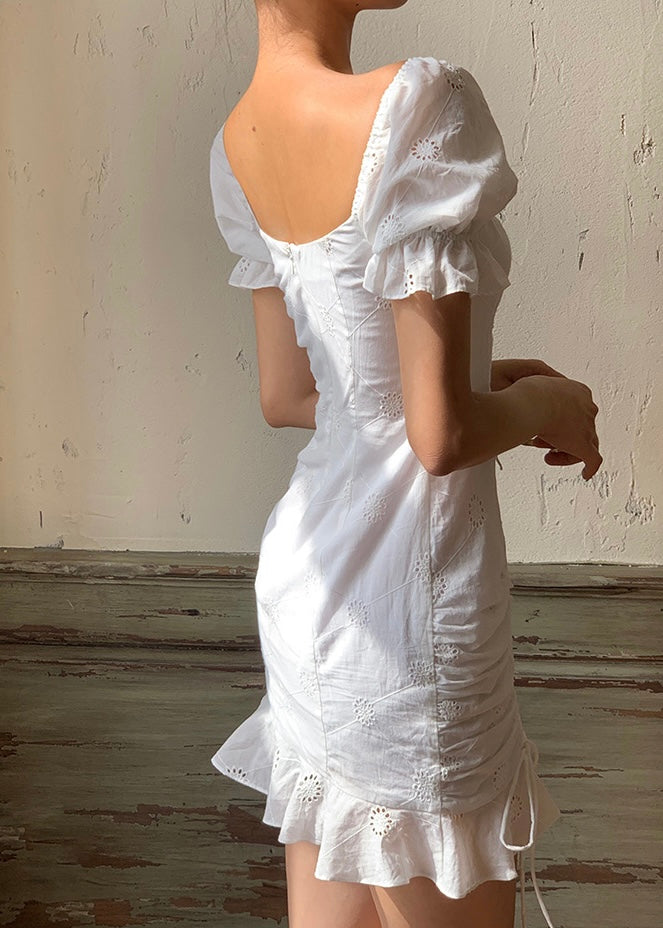 White mulberry dress