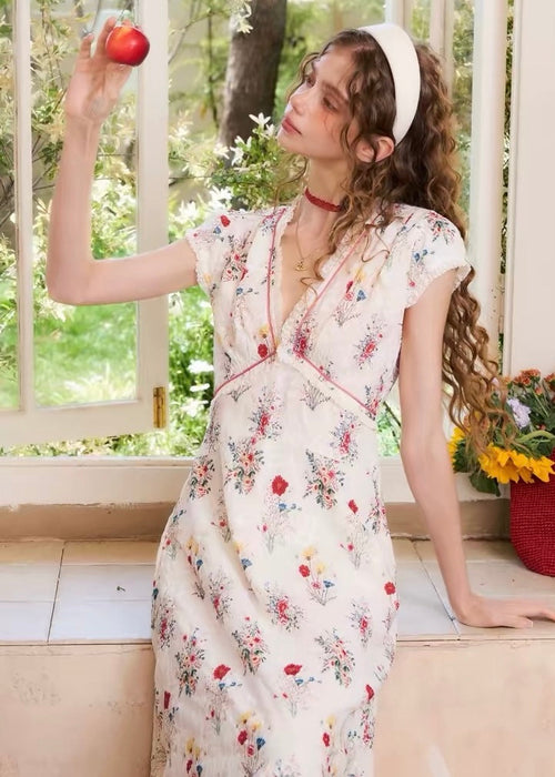 Summer berry dress