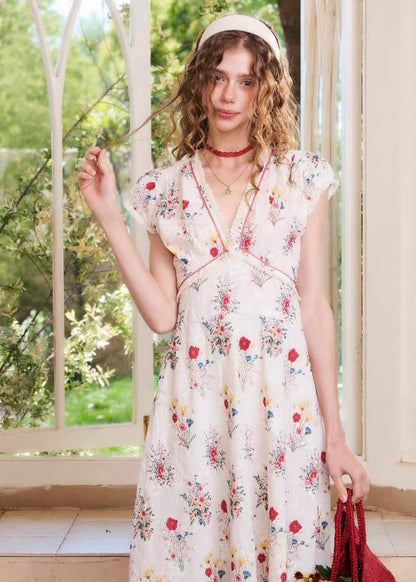 Summer berry dress