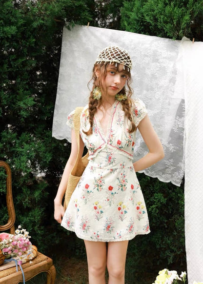 Summer berry dress