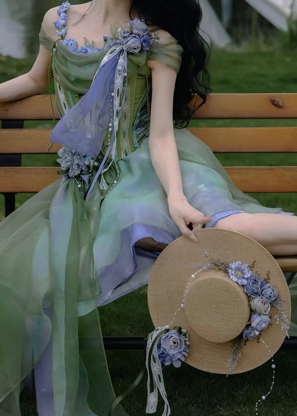 Whimsical elven ensemble