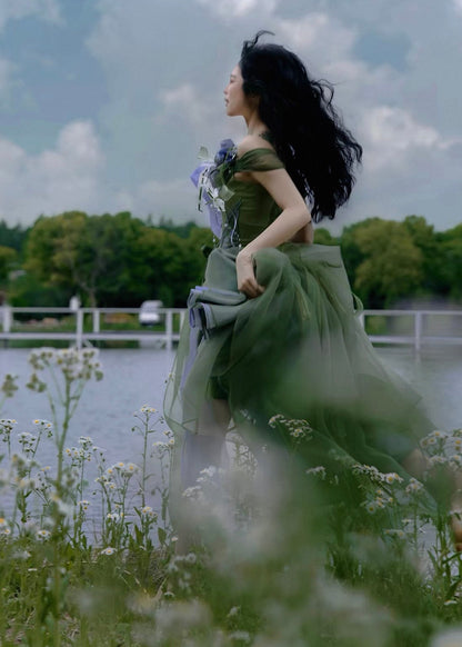 Whimsical elven ensemble