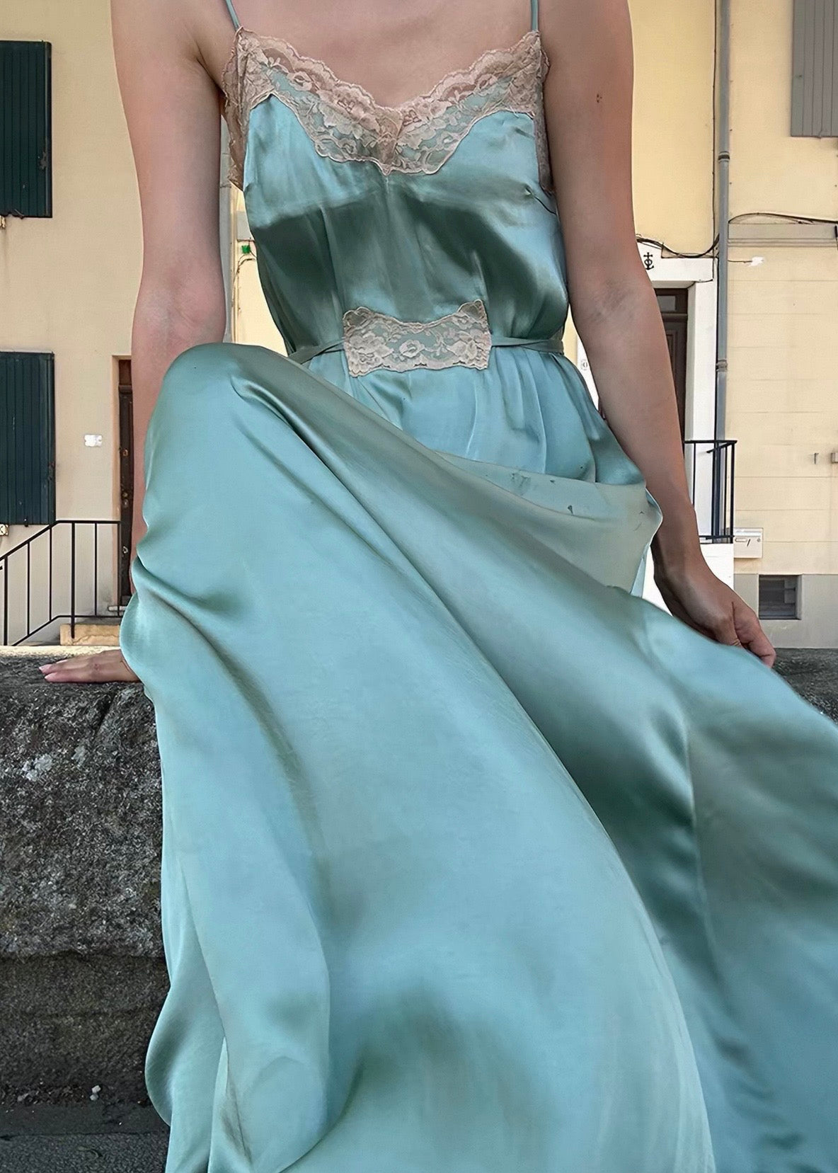 Aquatic muse dress