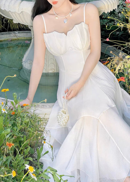 White shell dress