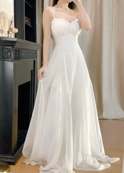 White shell dress