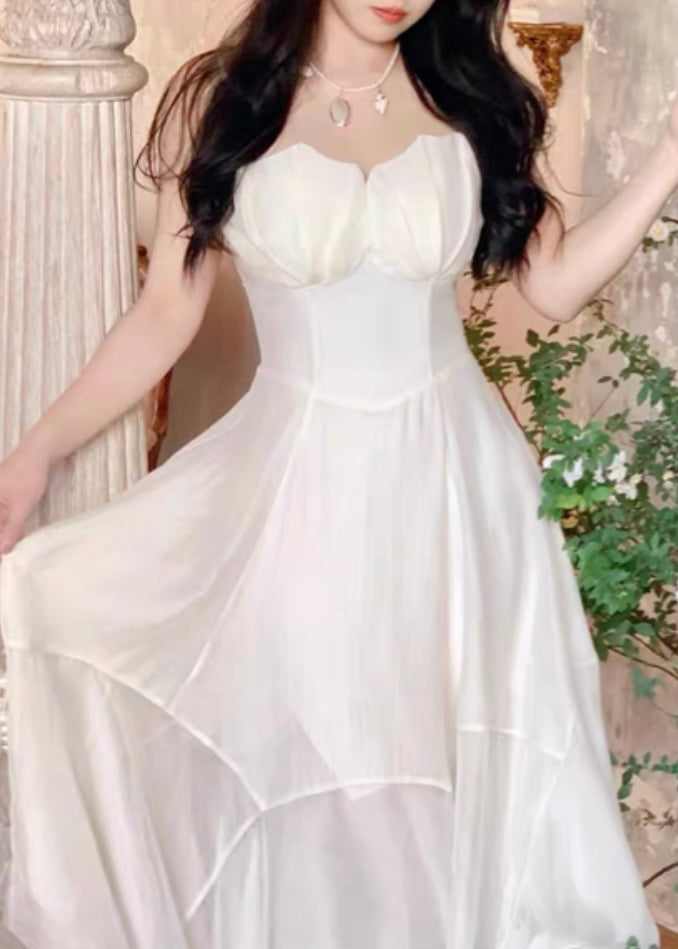 White shell dress