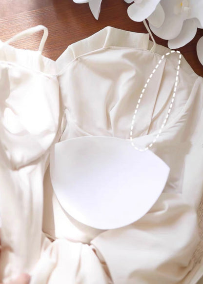White shell dress