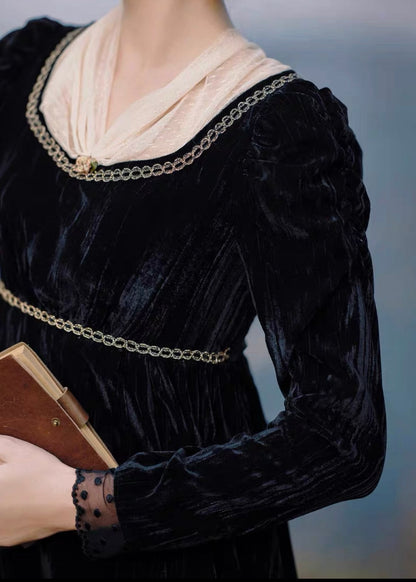 Regency romance dress