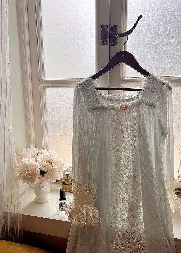 Baby blue lullaby chemise
