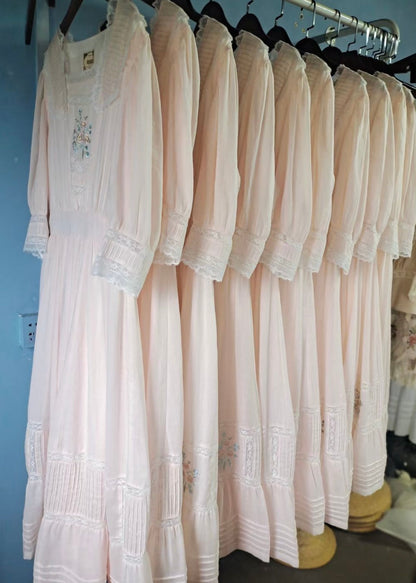 Embroidery love dress