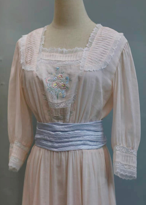 Embroidery love dress