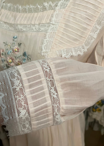 Embroidery love dress