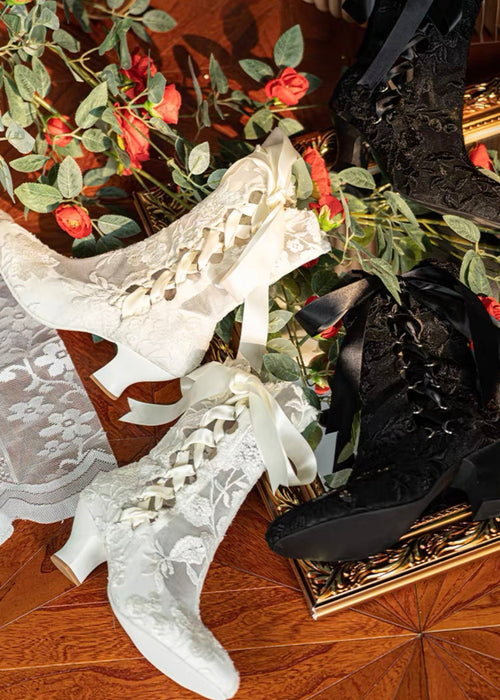 Lacey silhouette boots