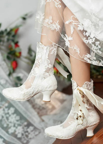 Lacey silhouette boots