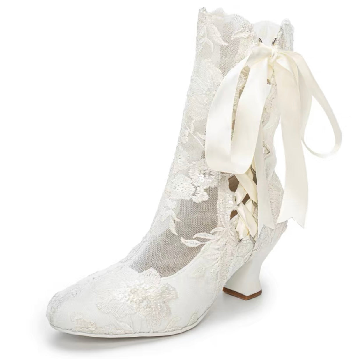 Lacey silhouette boots