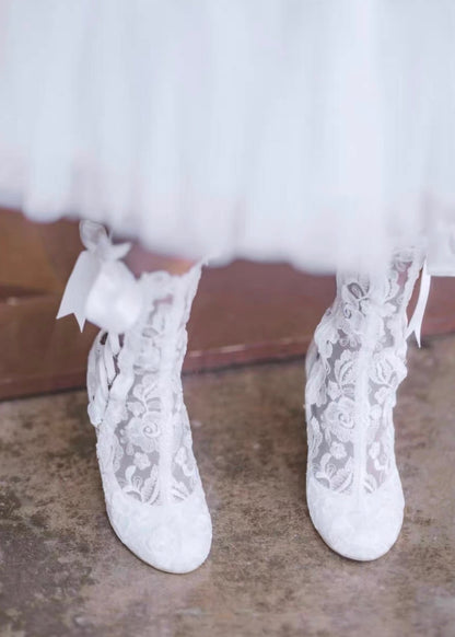 Lacey silhouette boots